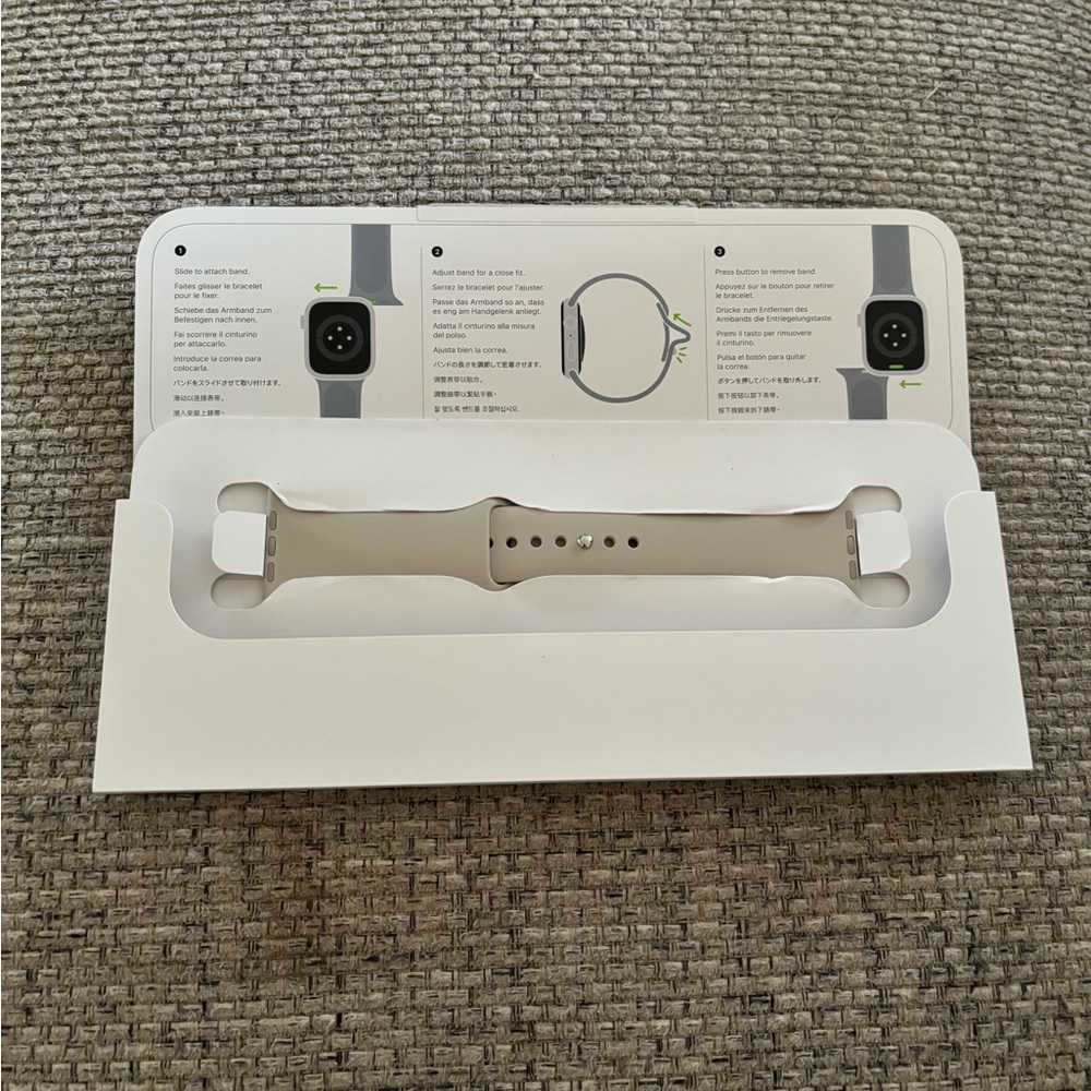 Apple Watch. Brand new never worn. Bought the wrong thing.
